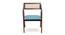 Micah Accent Chair - Blue (Blue) by Urban Ladder - - 
