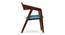 Micah Accent Chair - Blue (Blue) by Urban Ladder - - 