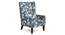 Esme Accent Chair - Blue (Blue) by Urban Ladder - - 833703