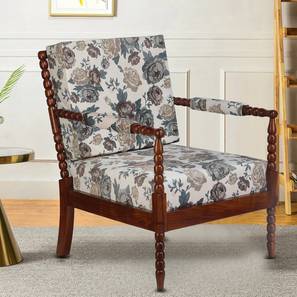 globally indian Silas Accent Chair in Brown Colour-picture-25
