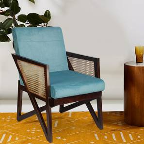 globally indian Xavier Accent Chair in Blue Colour-picture-28