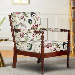 globally indian Ezekiel Accent Chair in Multi Coloured Colour-picture-48