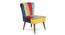 Adrian Accent Chair - Multicolor by Urban Ladder - - 