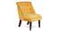 Finnegan Accent Chair - Yellow (Yellow) by Urban Ladder - - 
