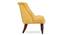 Finnegan Accent Chair - Yellow (Yellow) by Urban Ladder - - 