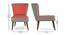 Arlo Accent Chair - Red (Red) by Urban Ladder - - 