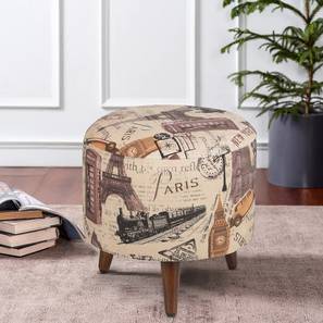 Ryder Solid Wood Ottoman