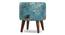 Aurelia Solid Wood Ottoman - Set of 2 (Blue) by Urban Ladder - - 