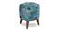 Aurelia Solid Wood Ottoman - Set of 2 (Blue) by Urban Ladder - - 