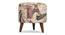 Ryder Solid Wood Ottoman (Beige) by Urban Ladder - - 