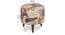 Ryder Solid Wood Ottoman (Beige) by Urban Ladder - - 