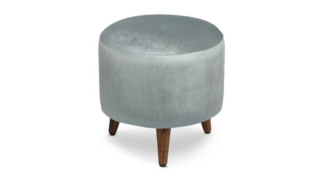 Ethan Solid Wood Ottoman (Grey) by Urban Ladder - - 