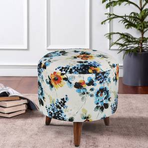 globally indian Evangeline Solid Wood Ottoman-picture-14