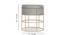 Caden Solid Wood Ottoman (Grey) by Urban Ladder - - 