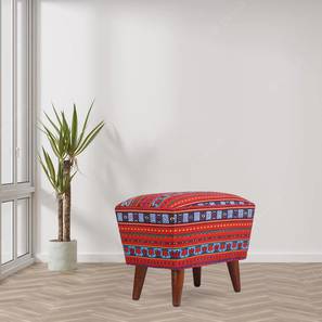 globally indian Emmett Solid Wood Ottoman-picture-19