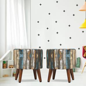globally indian Jack Solid Wood Ottoman - Set of 2-picture-13
