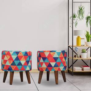 globally indian Isaac Solid Wood Ottoman - Set of 2-picture-16
