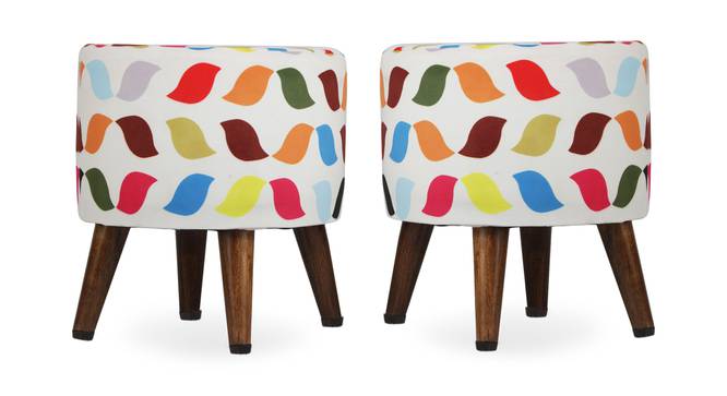 Willow Solid Wood Ottoman - Set of 2 by Urban Ladder - - 