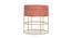 Lyra Solid Wood Ottoman (Pink) by Urban Ladder - - 