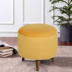 Freya Solid Wood Ottoman