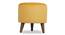 Freya Solid Wood Ottoman (Yellow) by Urban Ladder - - 