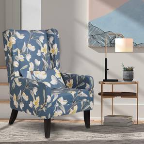 Accent Chairs In Thiruvananthapuram Design Esme Accent Chair in Blue Colour