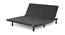 Wave King Size Adjustable Bed with Zero Gravity Comfort and Anti-Snore  Sleep Modes (King Bed Size, Dark Grey Finish) by Urban Ladder - Rear View Design 1 - 834483