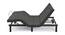 Wave Plus King Size Adjustable Bed with Under Bed Lighting, Massage and  sleep modes (Queen Bed Size, Dark Grey Finish) by Urban Ladder - Rear View Design 1 - 834486