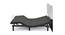 Wave Plus King Size Adjustable Bed with Under Bed Lighting, Massage and sleep  modes with Headboard (King Bed Size, Dark Grey Finish) by Urban Ladder - Rear View Design 1 - 834489
