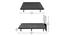 Wave King Size Adjustable Bed with Zero Gravity Comfort and Anti-Snore Sleep Modes  with Headboard (Queen Bed Size, Dark Grey Finish) by Urban Ladder - Design 1 Dimension - 834500