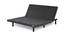 Wave Plus King Size Adjustable Bed with Under Bed Lighting, Massage and  sleep modes (Queen Bed Size, Dark Grey Finish) by Urban Ladder - Design 1 Dimension - 834502