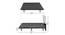 Wave Plus King Size Adjustable Bed with Under Bed Lighting, Massage and sleep  modes with Headboard (King Bed Size, Dark Grey Finish) by Urban Ladder - Design 1 Dimension - 834505