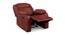 Avalon Single Seater Manual Recliner, Suede Fabric, Contemporary Look & Design, Color -  Crimson Red (Crimson Red, One Seater) by Urban Ladder - Image 2 Design 1 - 834530