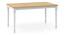 Roca 6 Seater Dining Table Finish: Two-tone (Two-Tone Finish) by Urban Ladder - Cross View Design 1 - 