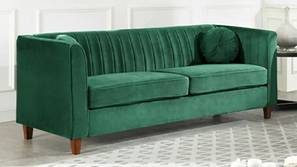 Arminta Fabric Sofa Set (Olive Green)