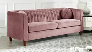 Arminta Fabric Sofa Set (Peach)