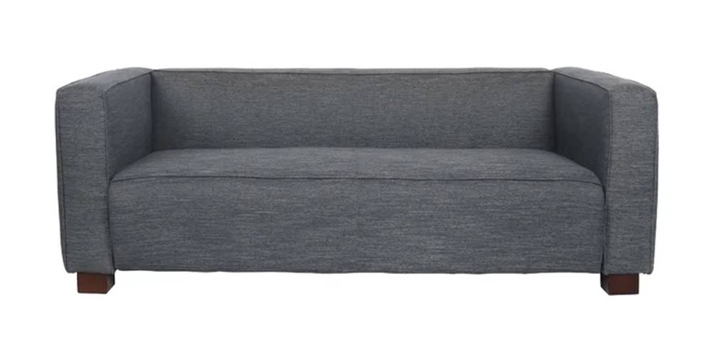 Devon Fabric Sofa (Dark Grey) by Urban Ladder - - 