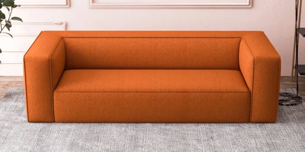 Ledbury Fabric Sofa (Rust) by Urban Ladder - - 