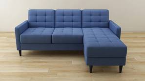 Tallinn Sectional Fabric Sofa (Blue)