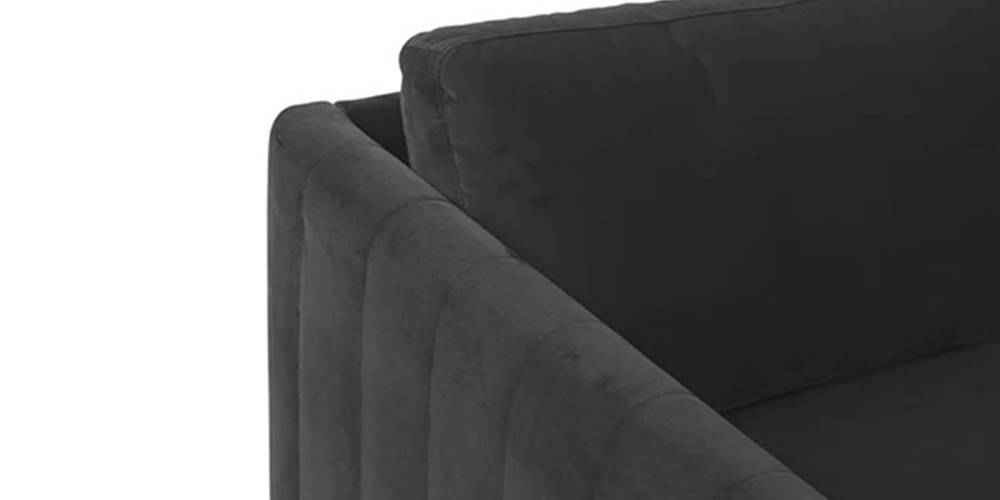 Pearl Sectional Fabric Sofa (Emerald Green) Urban Ladder