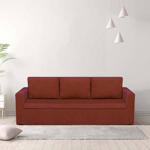 Sofa Cum Bed Design Design Morris 3 Seater Pull Out Sofa cum Bed In Rust Colour