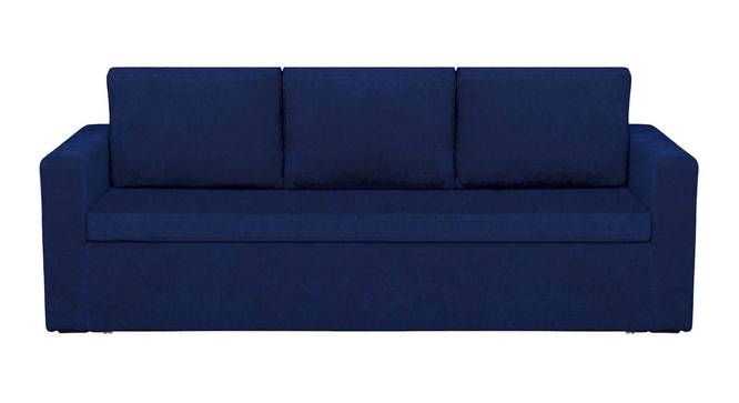 Morris Sofa cum Bed (Royal Blue, Royal Blue) by Urban Ladder - - 835643
