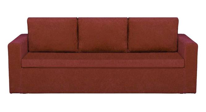 Morris Sofa cum Bed (Rust, Rust) by Urban Ladder - - 835647