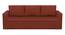 Morris Sofa cum Bed (Rust, Rust) by Urban Ladder - - 835647