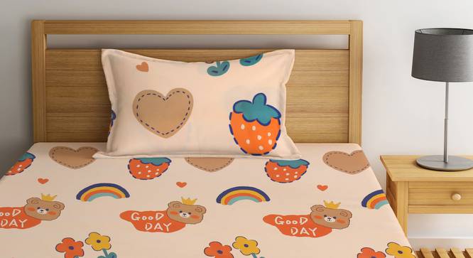 Single Bedsheet - KLSBS-1281-Multi (Single Size, Multicolor) by Urban Ladder - Front View Design 1 - 835971