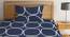 Single Bedsheet - KLSBS-2169-Blue (Blue, Single Size) by Urban Ladder - Front View Design 1 - 836093
