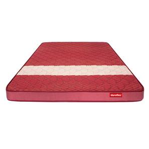 Queen Size Mattress In Greater Noida Design Rise - Bonnel Spring Queen Size Spring Mattress (Queen, 6 in Mattress Thickness (in Inches), Maroon, 84 x 60 in Mattress Size)