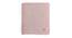 Kelly Knit- Cotton Knitted All Season Ac Throw Blanket (Pale Pink) by Urban Ladder - - 