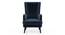 Genoa Wing Chair (Cobalt) by Urban Ladder - Front View Design 1 - 