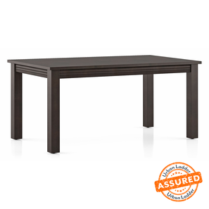 Casella Range Collections Design Casella 6 Seater Dining Table in Mocha Walnut Finish